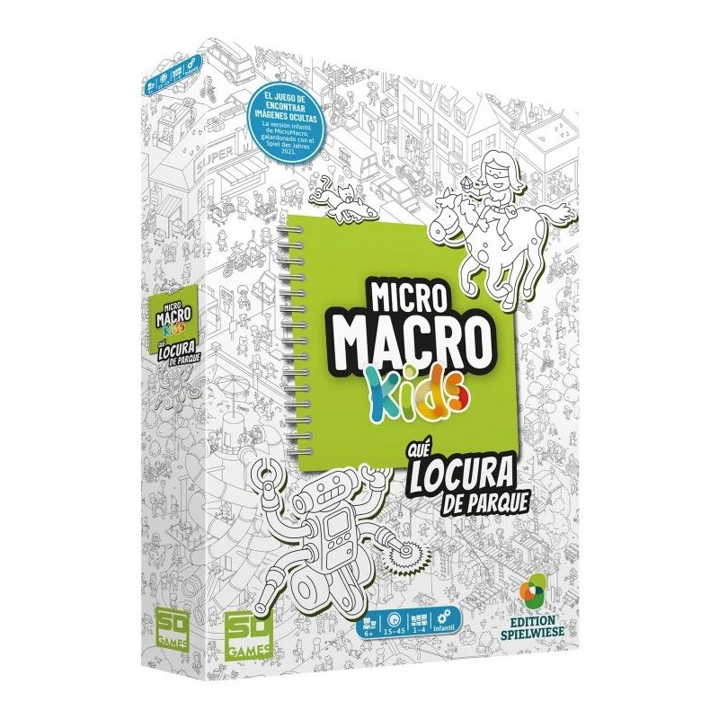 Micromacro Kids que Locura de Parque | Juegos de Mesa | Gameria