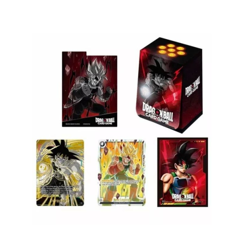 Dbs Fusion World Official Cardcase and Card Sleeves Set 01 Bardock | Juegos de Cartas | Gameria