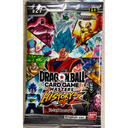 Dbs Masters Zenkai Series EX Set 10 BT27 Sobre