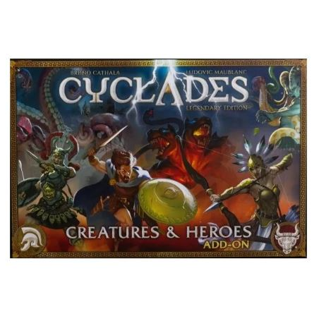 Cyclades Edición Legendaria Criaturas y Héroes