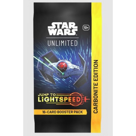 Star Wars Unlimited Jump to Lightspeed Carbonite Edition Sobres (Inglés)
