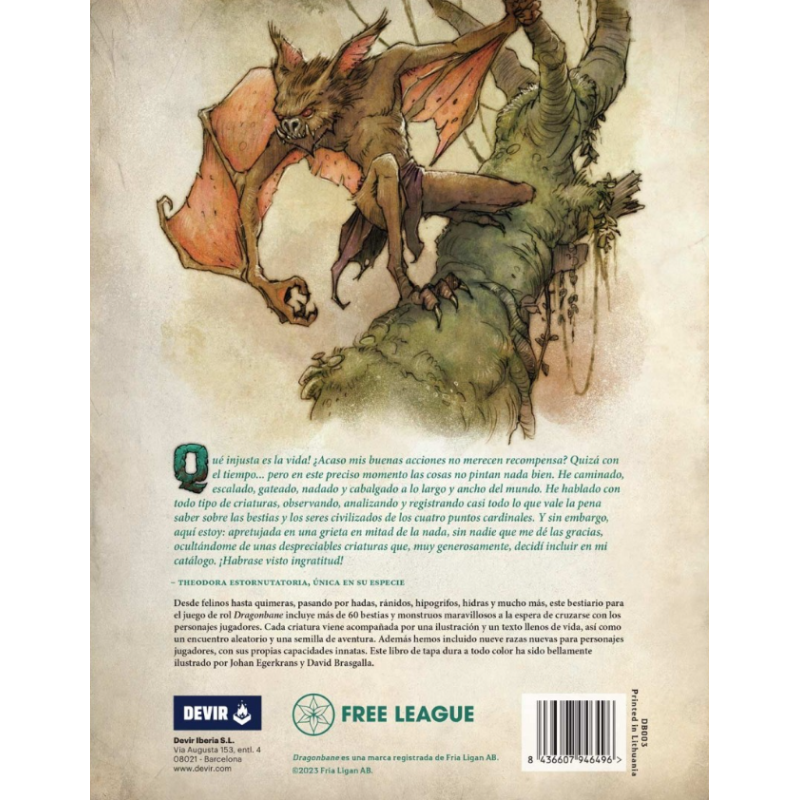 Dragonbane Bestiario | Rol | Gameria