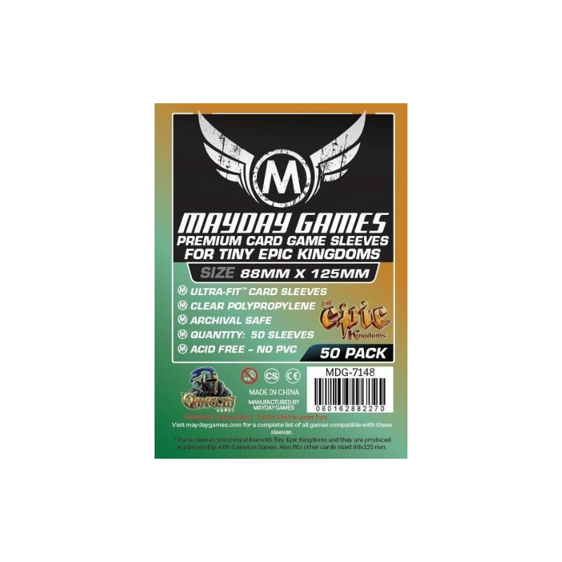 Fundas Mayday Premium 88X125 Mm 50 Unidades | Accesorios | Gameria