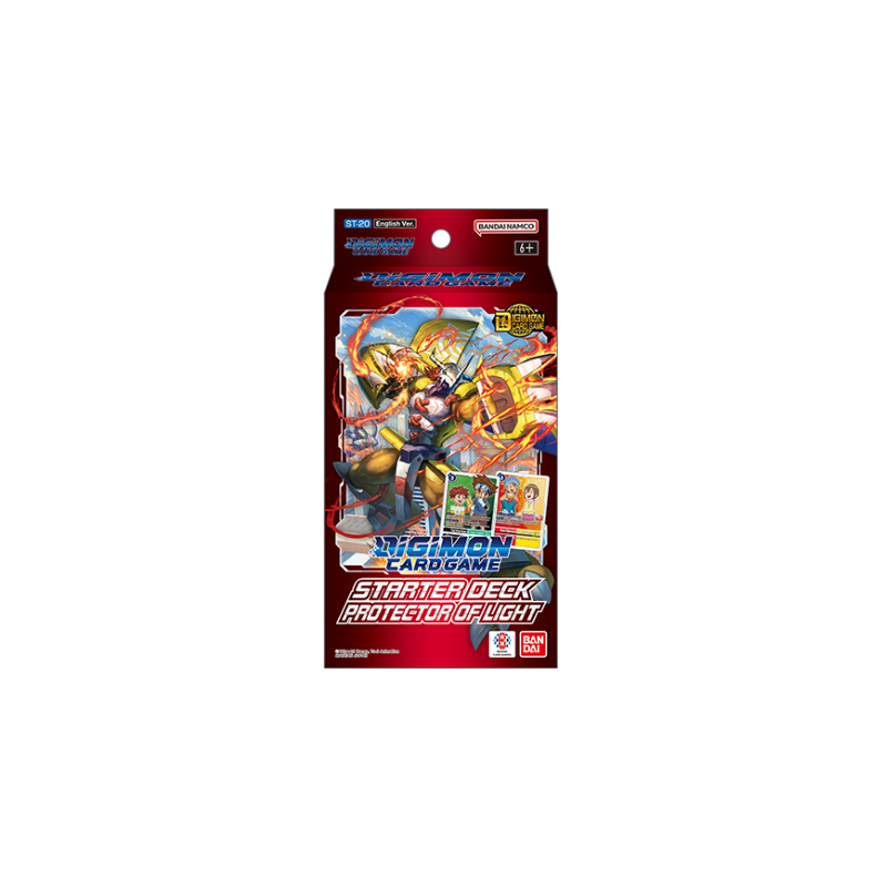 Digimon Card Game Starter Deck Display Protector of Light St-20 | Juegos de Cartas | Gameria