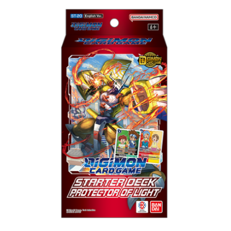 Digimon Card Game Starter Deck Display Protector of Light St-20