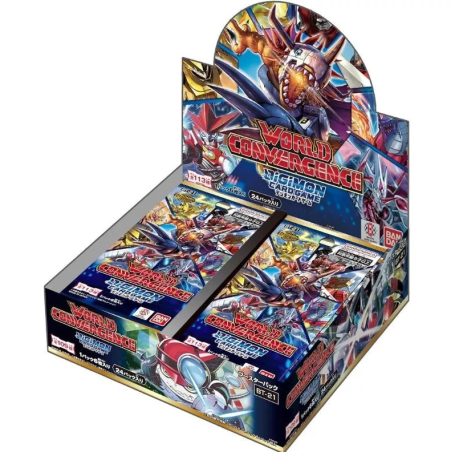 Digimon Card Game World Convergence BT21 Caja