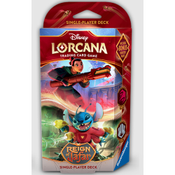 Lorcana Reign of Jafar Starter Deck Ruby/Steel (Inglés) | Juegos de Cartas | Gameria