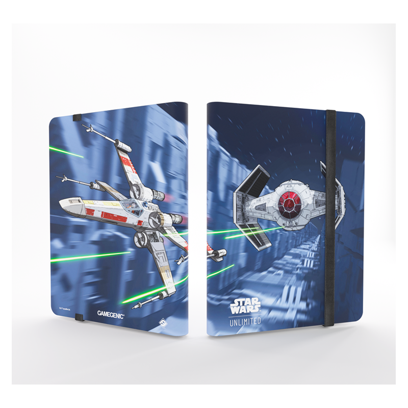 Star Wars Unlimited Zip Up Album 18 Pocket Black Blue | Accesorios | Gameria