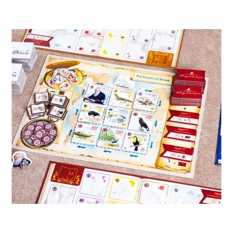 Tras los pasos de Darwin | Juegos de Mesa | Gameria