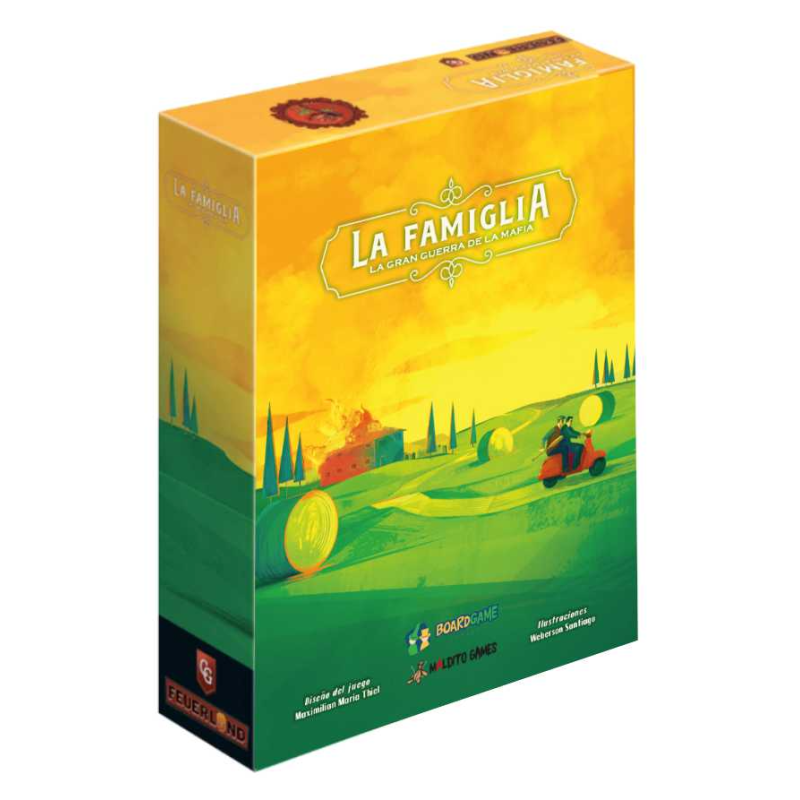 La Famiglia La Gran Guerra de la Mafia | Juegos de Mesa | Gameria