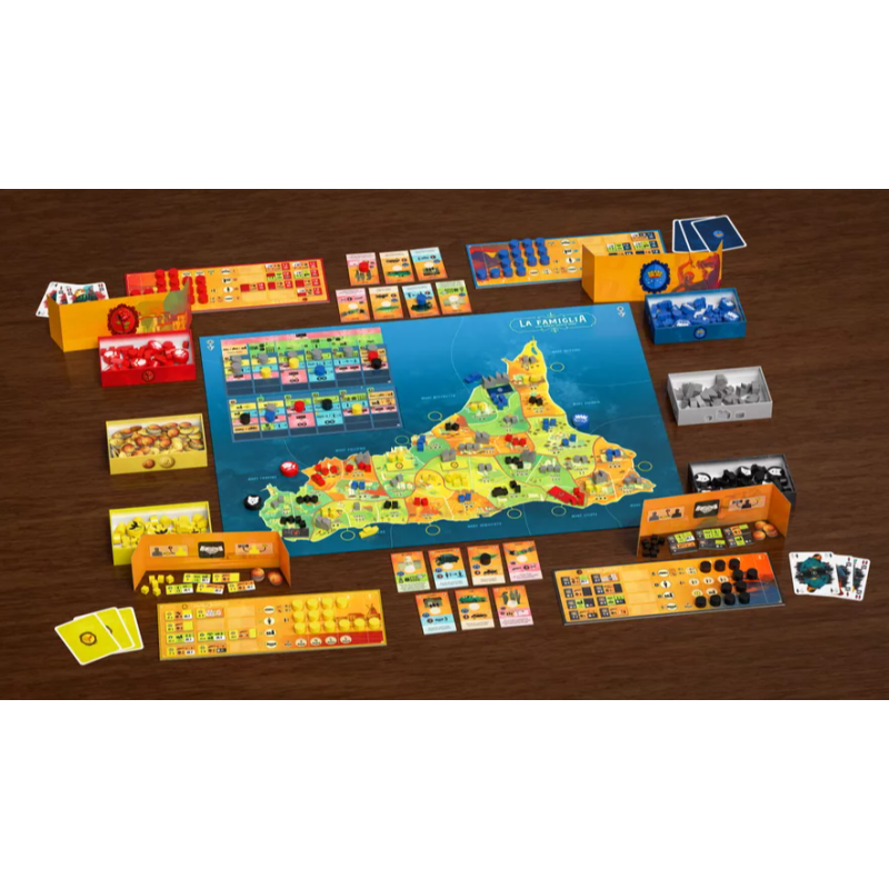 La Famiglia La Gran Guerra de la Mafia | Juegos de Mesa | Gameria