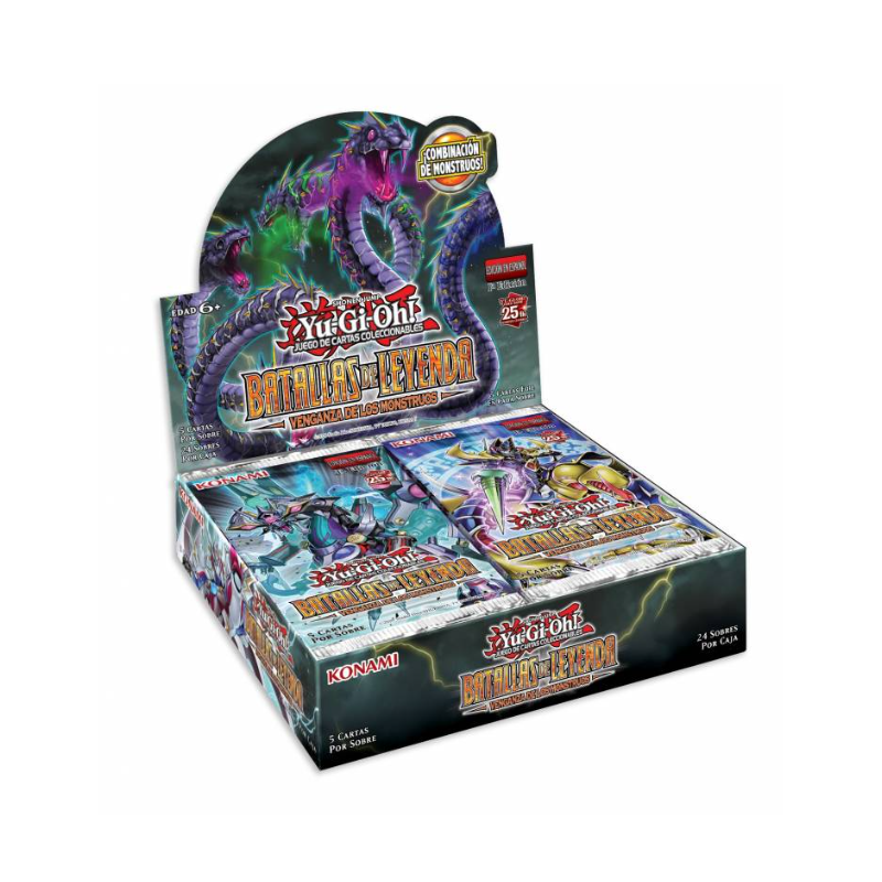 Tcg Yugioh Batallas de Leyenda Venganza de los Monstruos Caja | Juegos de Cartas Inglés | Gameria