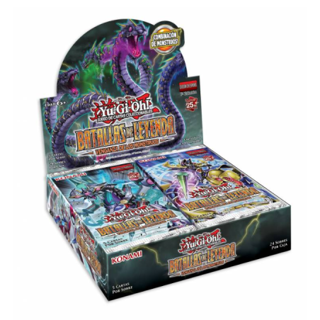 Tcg Yugioh Batallas de Leyenda Venganza de los Monstruos Caja