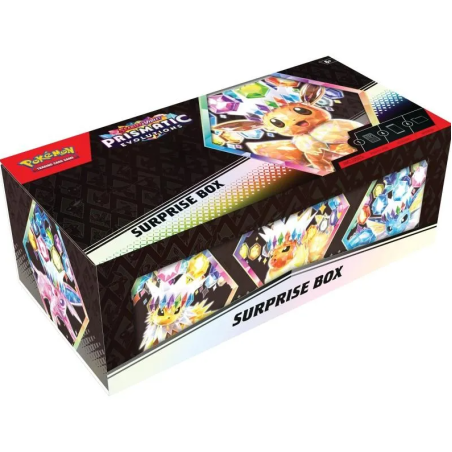 Pokemon Jcc Scarlet & Violet Evoluciones Prismáticas Surprise Box (Inglés)