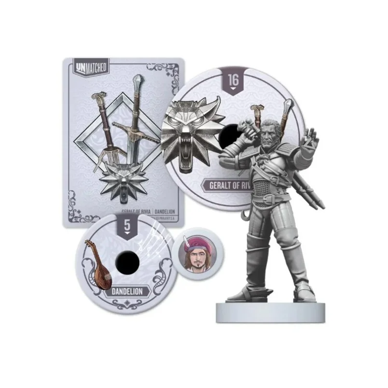 Unmatched The Witcher Steel and Silver | Juegos de Mesa | Gameria