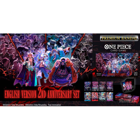 One Piece Card Game English 2nd Anniversary Set - (Inglés)