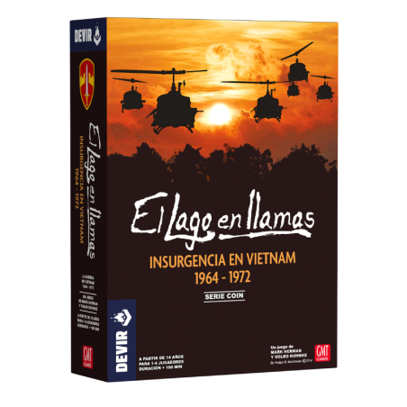 El Lago en Llamas