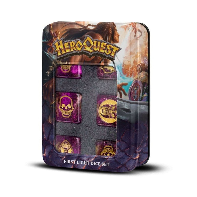 Pack de Dados HeroQuest First Light D6 | Accesorios | Gameria