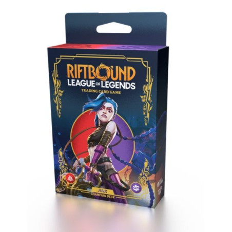 Riftbound League of Legends TCG Origins Champion Deck Jinx (inglés)