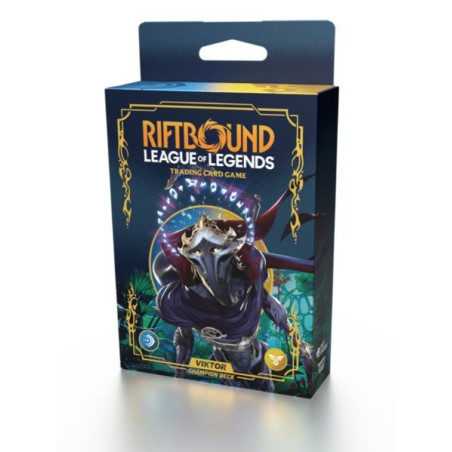 Riftbound League of Legends TCG Origins Champion Deck Viktor (inglés)