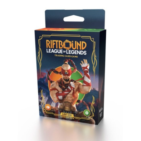 Riftbound League of Legends TCG Origins Champion Deck Lee Sin (inglés)