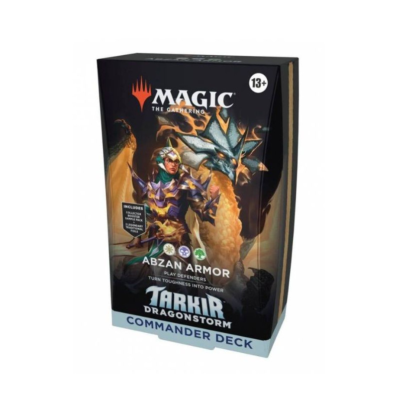 Mtg Tarkir Dragonstorm Commander Abzan Armor (Inglés) | Juegos de Cartas | Gameria