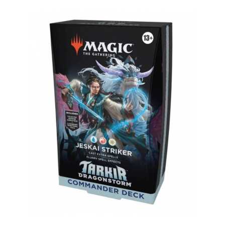 Mtg Tarkir Dragonstorm Commander Jeskai Striker (Inglés)