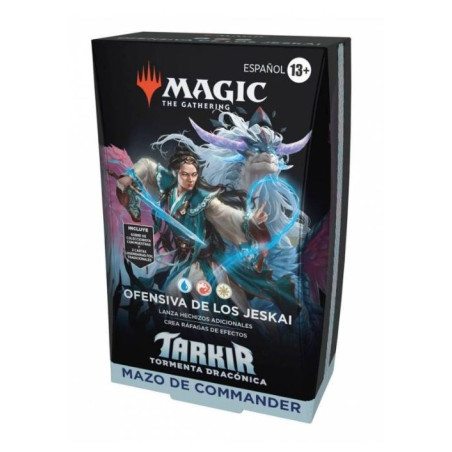 Mtg Tarkir Dragonstorm Commander Ofensiva de los Jeskai