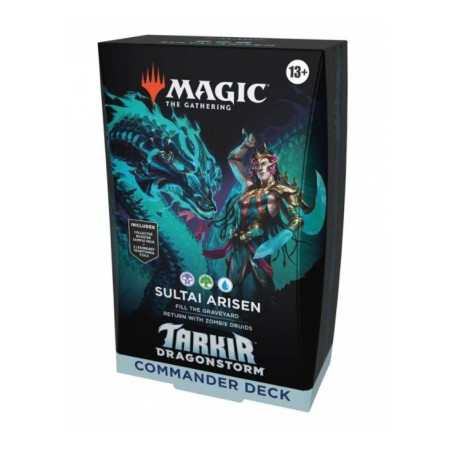Mtg Tarkir Dragonstorm Commander Sultai Arisen (Inglés)