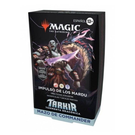 Mtg Tarkir Dragonstorm Commander Impulso de los Mardu