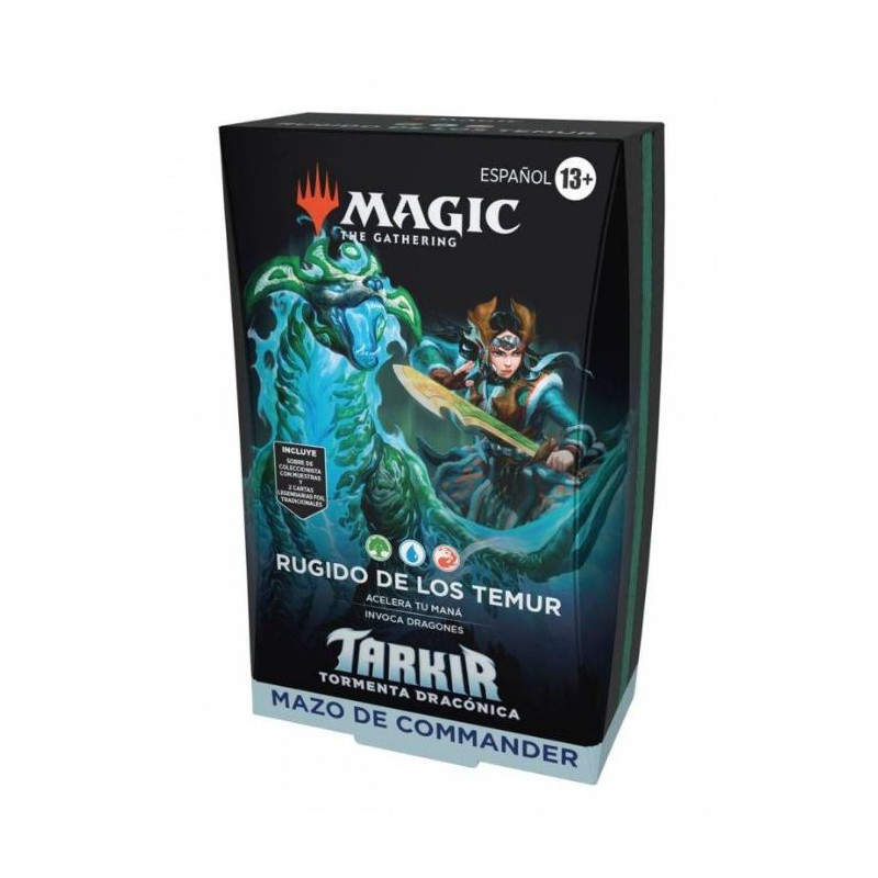 Mtg Tarkir Dragonstorm Commander Temur Roar | Juegos de Cartas | Gameria