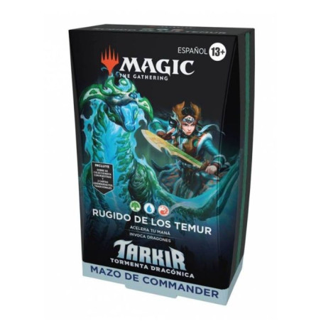 Mtg Tarkir Dragonstorm Commander Temur Roar