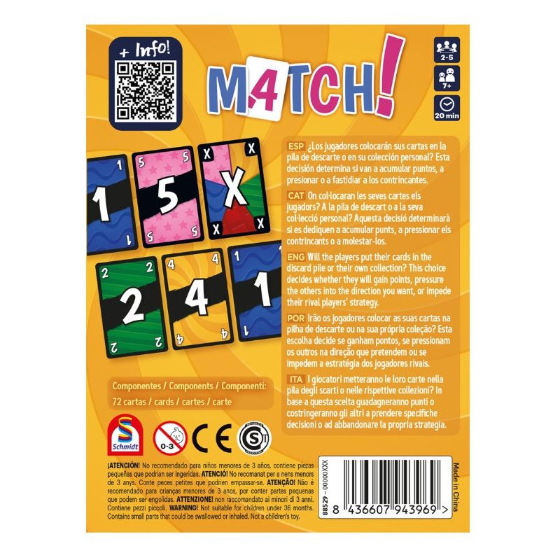 Match! | Juegos de Mesa | Gameria