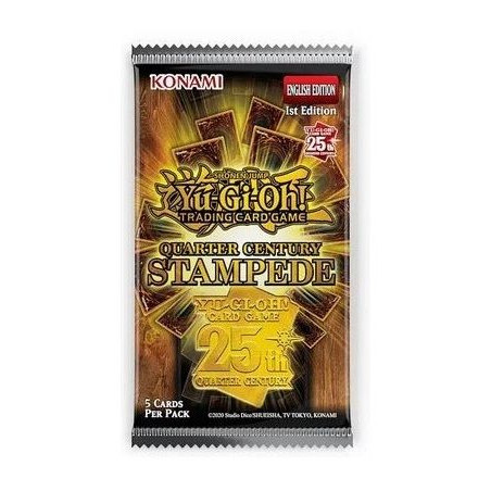 Tcg Yugioh Estampida de un cuarto de siglo Sobre