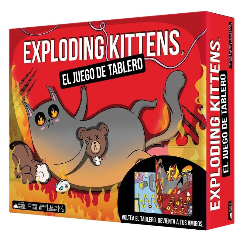 Exploding Kittens El Juego de Tablero | Juegos de Mesa | Gameria