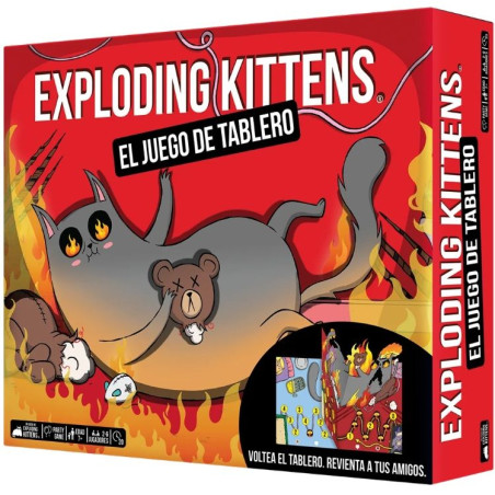 Exploding Kittens El Juego de Tablero