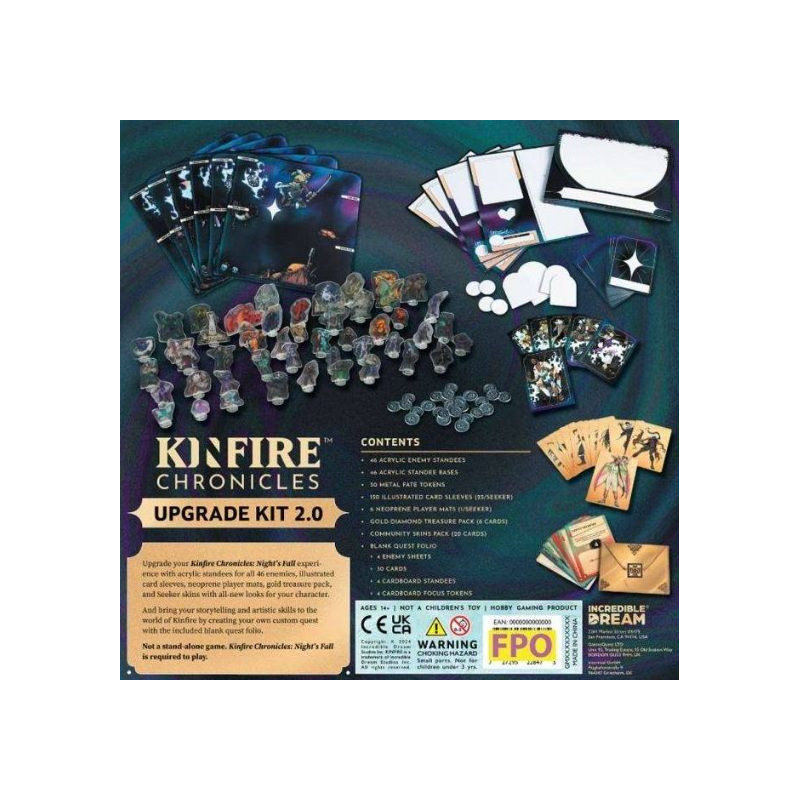 Kinfire Chronicles Night's Fall Upgrade Kit | Juegos de Mesa | Gameria