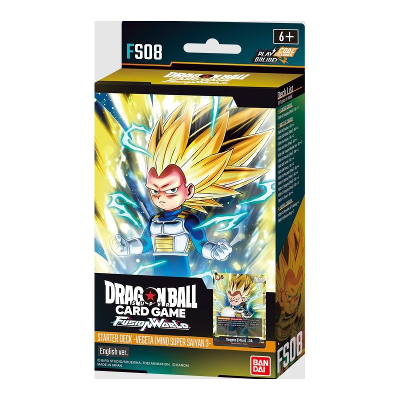 Dbs Fusion World FS07 Starter Deck Vegeta Mini | Juegos de Cartas | Gameria
