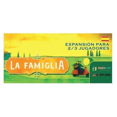 La Famiglia La Gran Guerra de la Mafia Expansion para 2 y 3 jugadores