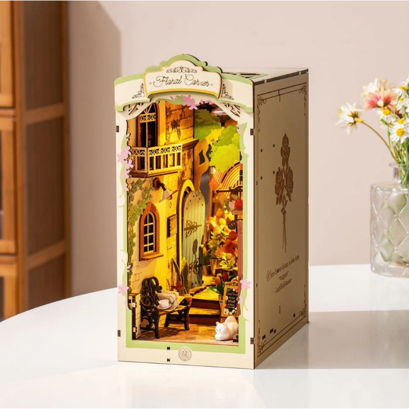 Maqueta Sujeta Libros Floral Corner | Accesorios | Gameria