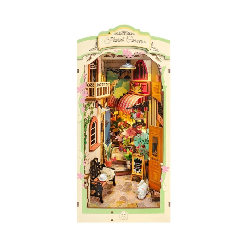 Maqueta Sujeta Libros Floral Corner | Accesorios | Gameria