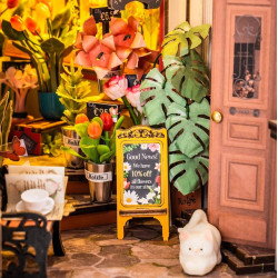 Maqueta Sujeta Libros Floral Corner | Accesorios | Gameria