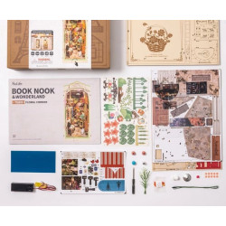 Maqueta Sujeta Libros Floral Corner | Accesorios | Gameria