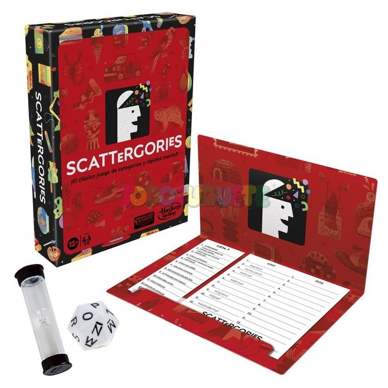 Scattergories | Juegos de Mesa | Gameria