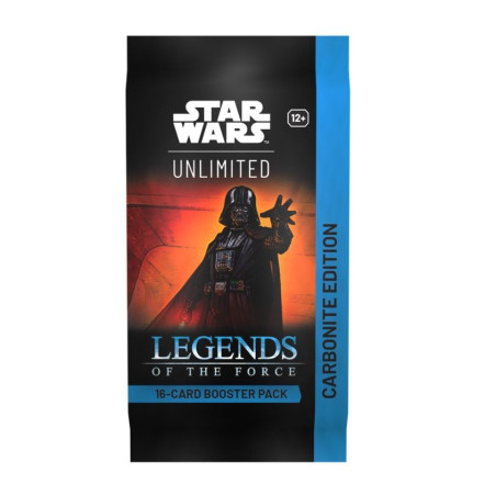Star Wars Unlimited Legends of the Force Carbonite Edition Sobres (Inglés)