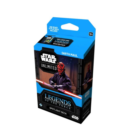 Star Wars Unlimited Legends of the Force Mazo Darth Maul (Inglés)