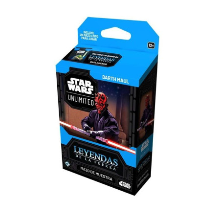 Star Wars Unlimited Leyendas de la Fuerza Mazo Darth Maul