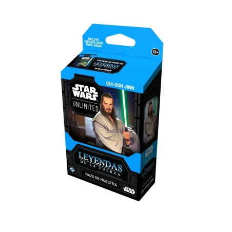 Star Wars Unlimited Leyendas de la Fuerza Mazo Qui-Gon Jinn