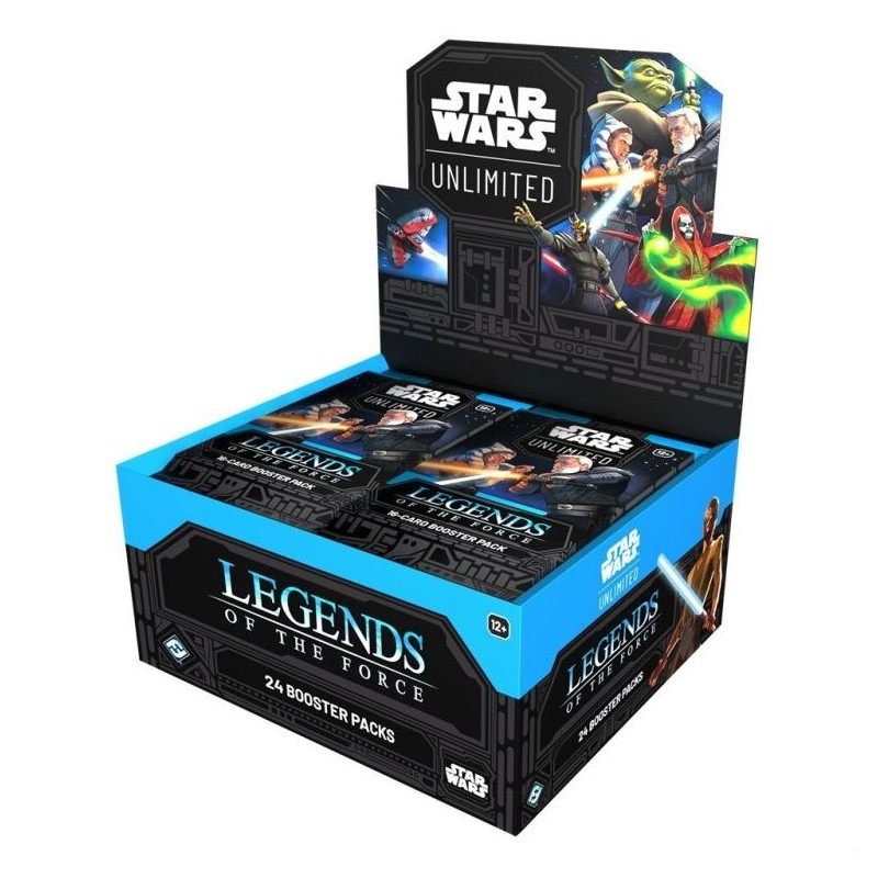 Star Wars Unlimited Legends of the Force Caja de Sobres (Inglés) | Juegos de Cartas | Gameria