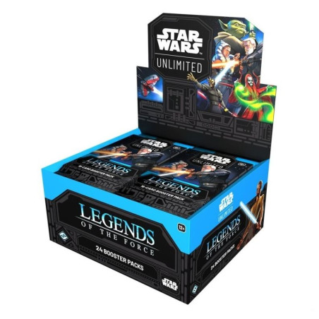 Star Wars Unlimited Legends of the Force Caja de Sobres (Inglés)